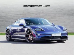Blue Used 2022 Porsche Taycan Sedan | £49,999 (A bit pricey)