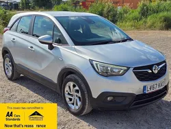 Silver Used 2017 Vauxhall Crossland X S SUV | £7,988 (A bit pricey)