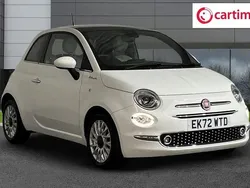 White Used 2022 Fiat 500 Dolcevita Hatchback | £8,990 (Fair price)