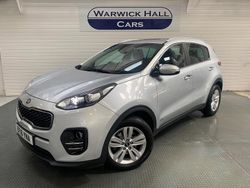 Silver Used 2016 Kia Sportage 2 SUV | £10,595 (Fair price)