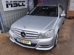 Silver Used 2013 Mercedes C200 Executive Estate | £3,950 (Fair price)