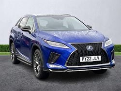 Blue Used 2022 Lexus RX450h Sport Line SUV | £33,499