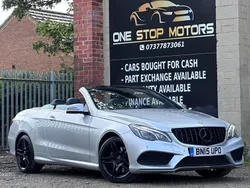 Silver Used 2015 Mercedes E250 AMG line Cabriolet | £8,995 (Super price)