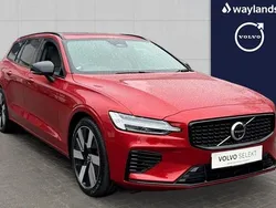 Red Used 2024 Volvo V60 Ultimate Estate | £44,940