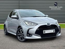 Silver Used 2022 Toyota Yaris Hybrid Design Hatchback | £16,991 (Fair price)