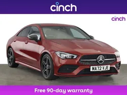 Red Used 2022 Mercedes CLA200 Executive Coupe | £24,899 (Fair price)
