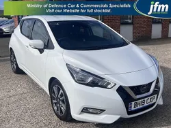 Ice white Used 2019 Nissan Micra Acenta Hatchback | £8,650 (Fair price)
