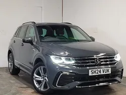 Grey Used 2024 VW Tiguan R-line Edition SUV | £31,498 (Fair price)