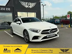White Used 2019 Mercedes CLS350 AMG line Coupe | £23,249 (Super price)