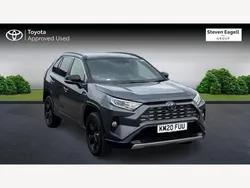 Grey/black Used 2020 Toyota RAV4 Hybrid SUV | £26,382 (Expensive)