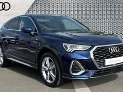 Blue Used 2024 Audi Q3 S-Line SUV | £34,800 (Fair price)