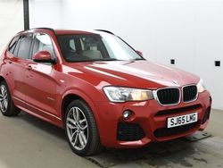 Red Used 2015 BMW X3 M Sport SUV | £13,474 (Fair price)