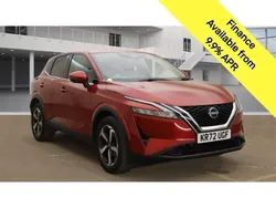 Red Used 2022 Nissan Qashqai N-Connecta SUV | £16,495 (Good price)