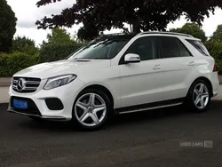 White Used 2016 Mercedes GLE350 AMG Line Premium Estate | £17,995 (Fair price)