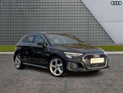 Black Used 2023 Audi A3 e-tron S-Line Hatchback | £25,295 (Fair price)