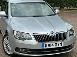 Silver Used 2014 Skoda Superb Elegance Hatchback | £9,795 (Fair price)