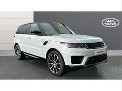 White Used 2020 Land Rover Range Rover Sport HSE SUV | £36,412 (Fair price)