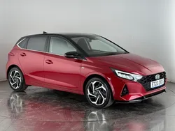 Red Used 2023 Hyundai i20 Ultimate Hatchback | £17,450 (Fair price)