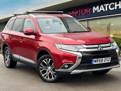 Red Used 2018 Mitsubishi Outlander SUV | £12,490 (Fair price)