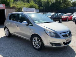 Silver Used 2010 Vauxhall Corsa Hatchback | £1,495 (Fair price)