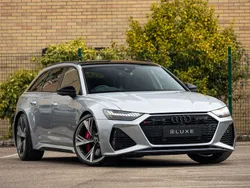 Silver Used 2021 Audi RS6 Advanced Estate | £73,898 (Fair price)