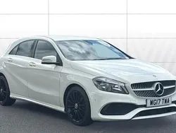 White Used 2017 Mercedes A200 Executive Hatchback | £12,296 (Fair price)