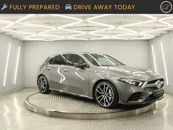 Grey Used 2021 Mercedes A35 AMG Premium Hatchback | £24,990 (Fair price)