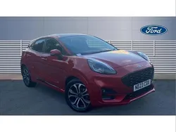 Red Used 2023 Ford Puma Gen-E ST-Line SUV | £16,332 (Fair price)