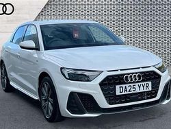White Used 2025 Audi A1 S-Line Hatchback | £23,848 (Fair price)