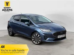Blue Used 2022 Ford Fiesta Titanium X Hatchback | £13,490 (Fair price)