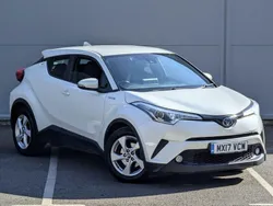 White Used 2017 Toyota C-HR SUV | £14,495 (A bit pricey)