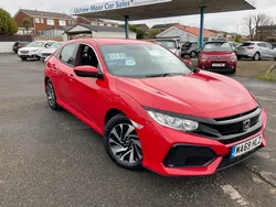 Red Used 2019 Honda Civic SE Hatchback | £9,495