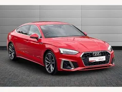 Red Used 2023 Audi A5 Sportback S-Line Hatchback | £30,495 (Fair price)