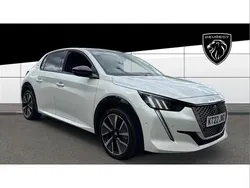 White Used 2022 Peugeot e-208 GTi Hatchback | £13,901 (Fair price)