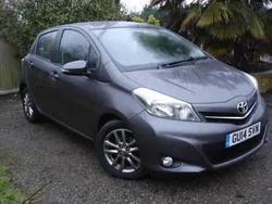Grey Used 2014 Toyota Yaris Hatchback | £6,990 (Fair price)