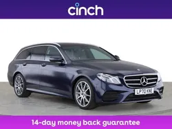 Blue Used 2021 Mercedes E200 AMG line Estate | £24,749