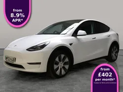 White Used 2022 Tesla Model Y Long Range SUV | £26,409 (Fair price)