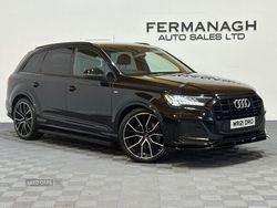 Black Used 2021 Audi Q7 S-Line SUV | £37,490 (Expensive)