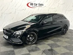 Black Used 2017 Mercedes CLA220 Shooting Brake AMG line Estate | £13,999 (Fair price)