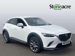 White Used 2019 Mazda CX-3 Inclusive SUV | £12,995 (Fair price)