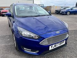Blue Used 2018 Ford Focus Titanium Estate | £9,995 (Good price)