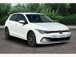 White Used 2022 VW Golf VIII Life Hatchback | £16,850 (Fair price)
