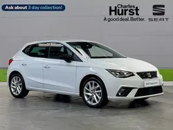 White Used 2025 Seat Ibiza FR Hatchback | £18,023 (Fair price)