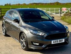 Grey Used 2018 Ford Focus ST-Line X Hatchback | £8,995 (Good price)