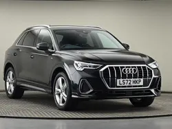 Mythos black metallic Used 2022 Audi Q3 S-Line SUV | £28,350 (Fair price)