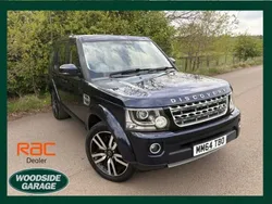 Blue Used 2014 Land Rover Discovery 4 HSE SUV | £18,495 (A bit pricey)
