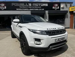 White Used 2012 Land Rover Range Rover evoque Prestige Estate | £7,995 (A bit pricey)