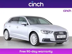 Silver Used 2017 Audi A3 e-tron Comfort Hatchback | £14,499 (Fair price)