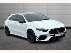 White Used 2023 Mercedes A45 AMG Hatchback | £43,987 (Good price)