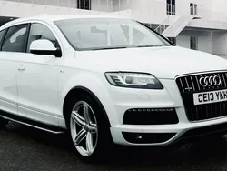White Used 2013 Audi Q7 S-line plus SUV | £11,000 (Super price)